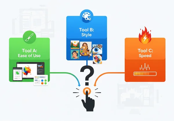 Comparing different AI art generation tools